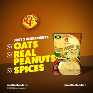 Creation Foods Peanut Porridge Mix