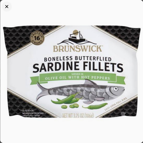 Brunswick Sardines Boneless in Olive Oil