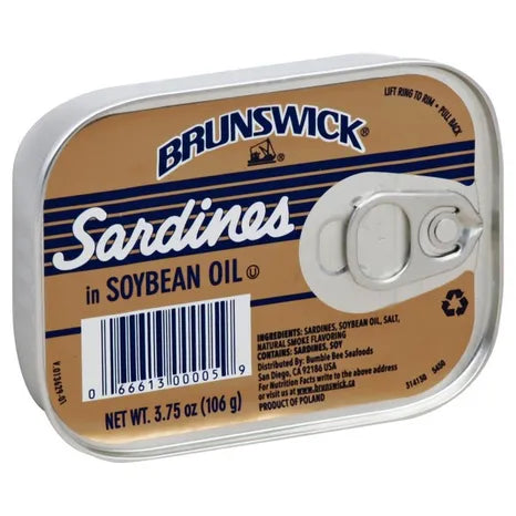 Brunswick Sardines in Soybean Oil